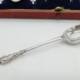Boxed Set of Sterling Silver Apostle Spoons & Tongs Antique 1928 Sheffield