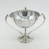 Art Nouveau Sterling Silver Tyg Presentation Trophy Cup 1908 Antique Birmingham