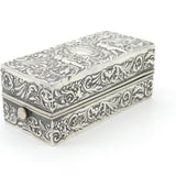 Victorian Sterling Silver Hair Curling Box Set Antique 1899 London Mappin Bros