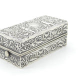 Victorian Sterling Silver Hair Curling Box Set Antique 1899 London Mappin Bros