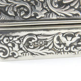 Victorian Sterling Silver Hair Curling Box Set Antique 1899 London Mappin Bros