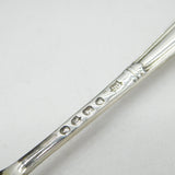 Victorian Boxed Sterling Silver Mixed Tea Cutlery Set Antique 1887 London