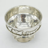 A.E Jones Sterling Silver Fox & Duck Pattern Bowl Antique 1929 Arts & Crafts