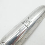 George III Sterling Silver Heraldic Crest Bone Marrow Scoop Antique 1814 London