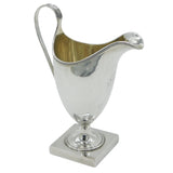 George III Sterling Silver Pedestal Cream Jug Antique 1793 London Bateman