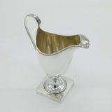George III Sterling Silver Pedestal Cream Jug Antique 1793 London Bateman