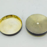 19th Century French .950 Silver Purple-White Guilloche Enamel Jewellery Box c1860