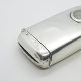 Victorian Sterling Silver Combination Vesta, Sovereign Case & Watch Antique 1888 Chester