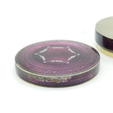19th Century French .950 Silver Purple-White Guilloche Enamel Jewellery Box c1860