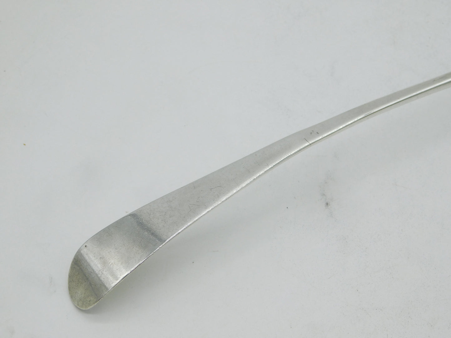 Hester Bateman George III Sterling Silver Serving Spoon Antique 1785 London