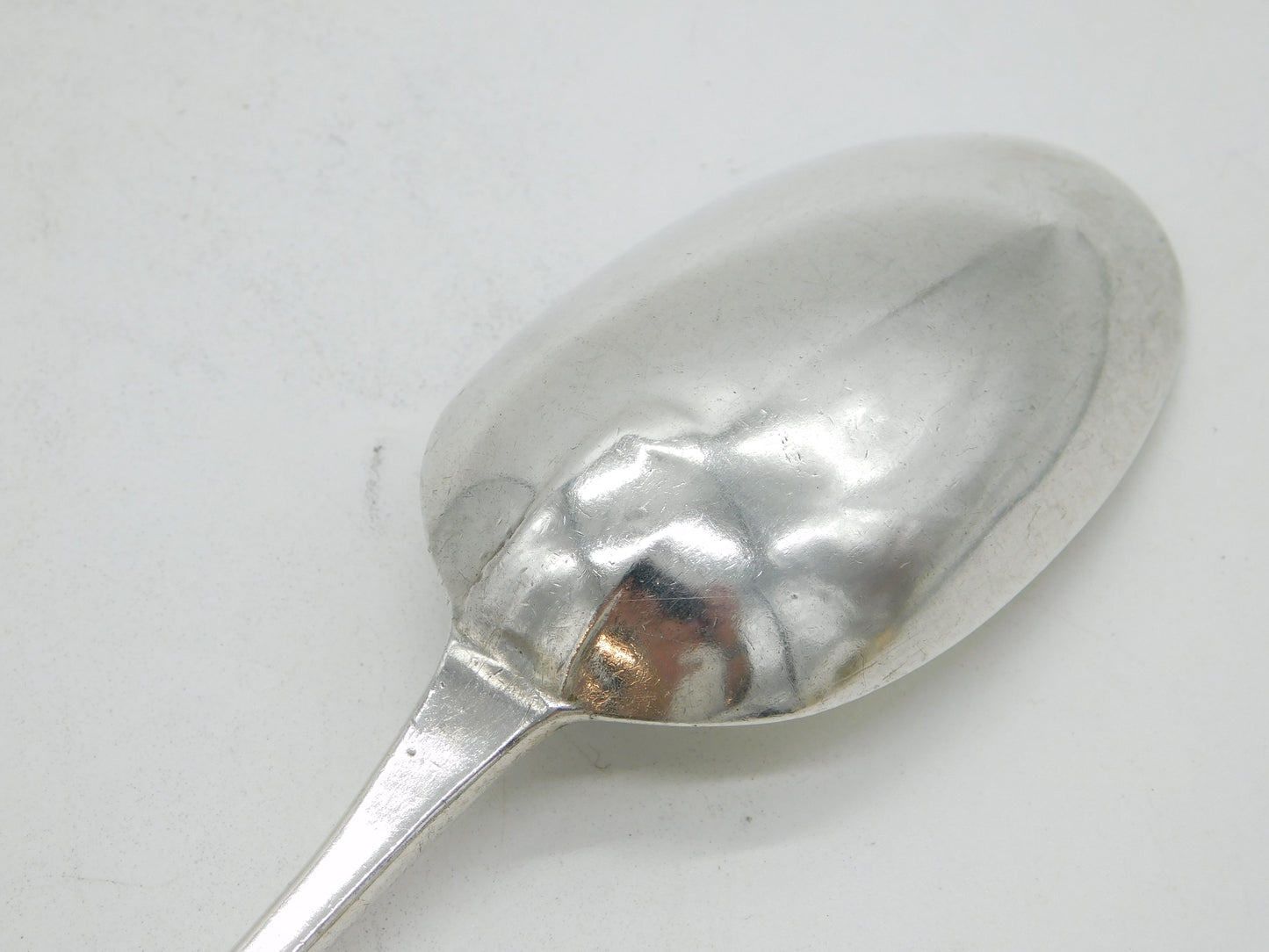 Hester Bateman George III Sterling Silver Serving Spoon Antique 1785 London