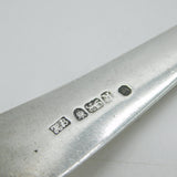 Hester Bateman George III Sterling Silver Serving Spoon Antique 1785 London