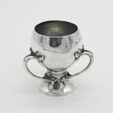 Art Nouveau Sterling Silver Planished Tyg Wine Goblet 1901 London Antique