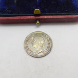 King James II Silver Maundy Fourpence Coin VF-EF Condition Antique 1686