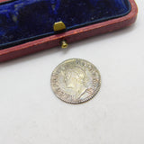 King James II Silver Maundy Fourpence Coin VF-EF Condition Antique 1686