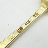 George I Britannia Standard Silver Gilt Hanoverian Tablespoon Antique 1723 London