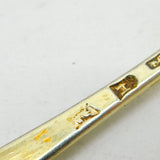 George I Britannia Standard Silver Gilt Hanoverian Tablespoon Antique 1723 London