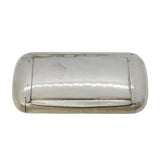 Victorian Sterling Silver Snuff Box Antique 1846 Birmingham George Unite