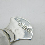 George III Sterling Silver 'Hand' Tea Caddy Spoon Antique 1811 London, Josiah Snatt