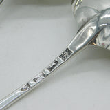 George III Pair of Sterling Silver Sauce Ladles Antique 1801 London John Emes