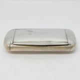 Victorian Sterling Silver Snuff Box Antique 1846 Birmingham George Unite
