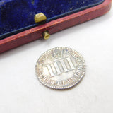 King James II Silver Maundy Fourpence Coin VF-EF Condition Antique 1686