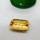 George III 15ct Gold Mourning Brooch 'AH died Jan 1819, ag. 52' Antique