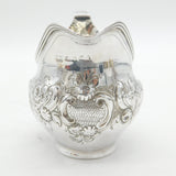 George III Sterling Silver Floral Pattern Cream Jug Antique 1807 London