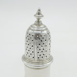 George II Sterling Silver Muffineer Sugar Caster Antique 1750 London