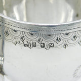 Irish George III Sterling Silver Naval Motif Trophy Cup Antique 1808 Dublin James Scott