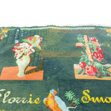 Victorian Needlework Wool Samper 'Florrie Swaine Aged 16 1889' Antique