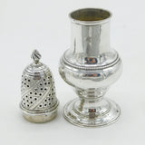 George II Sterling Silver Muffineer Sugar Caster Antique 1745 London