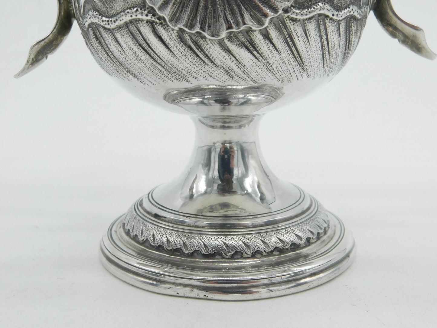 Georgian Sterling Silver Floral Loving Cup Trophy 1794 London Antique Bateman