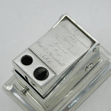 Victorian Sterling Silver Military Interest Campaign Cigar Cutter Antique London