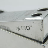 Victorian Sterling Silver Military Interest Campaign Cigar Cutter Antique London