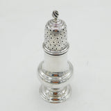 George III Sterling Silver Muffineer Caster Antique 1763 London Robert Peaston