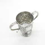 Georgian Sterling Silver Floral Loving Cup Trophy 1794 London Antique Bateman