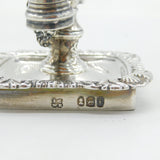 George IV Sterling Silver Miniature Candle Chamberstick Antique 1824 London
