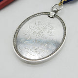 Boxed Edwardian Sterling Silver Ancient Order of Druids Jewel Medal 1910 Antique