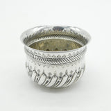 Victorian Sterling Silver Acorn Pattern William III Coin Set Sugar Bowl 1894