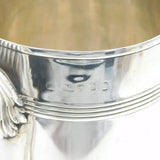 George III Large Sterling Silver Lined Pattern Quart Tankard Antique 1795 London