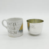 Queen Anne Period Britannia Standard Silver Tumbler Cup Antique c1710