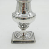 George III Sterling Silver Pedestal Muffineer Sugar Caste Antique 1796 London