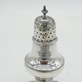 George III Sterling Silver Pedestal Muffineer Sugar Caste Antique 1796 London