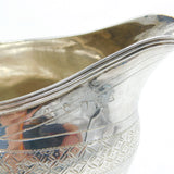 Newcastle George III Sterling Silver Cream Jug Antique c1780 Thomas Watson