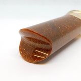 Victorian Superior Goldstone & 9ct Rose Gold Heraldic Intaglio Desk Seal Antique c1860