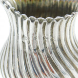 George III Sterling Silver Swirl Pattern Pedestal Cream Jug Antique 1776 London