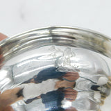 George III Sterling Silver Crested Wine Funnel Strainer Antique 1794 London