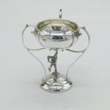 Art Deco Sterling Silver Tyg Form Tennis Trophy Cup Antique 1933 Birmingham