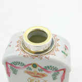 George IV French Sterling Silver Mounted Coronation Tea Caddy Antique c1830s